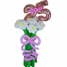 Букет з кульок 25 років